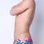 Safari Swim Short with Jockstrap Palm Pink