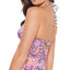 Salt + Cove Salt + Cove Juniors' Printed High-neck Cutout Tankini Top Lilac Multi