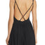Sam Edelman Black Lace-Trim Romper