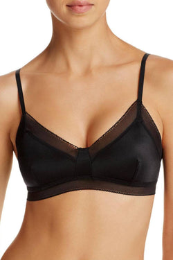 Sam Edelman Black Mesh/Microfiber Bralette thumbnail 1