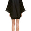 Sam Edelman Black/Navy Velvet Smoking Jacket/Wrap