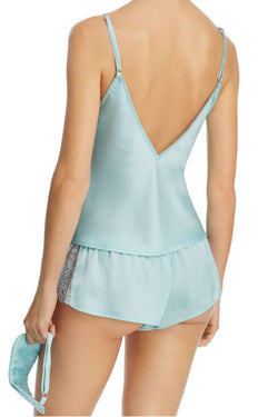 Sam Edelman Canal-Blue 3-Pc Cami, Tap Pant and Eye Mask Sleep Set thumbnail 4