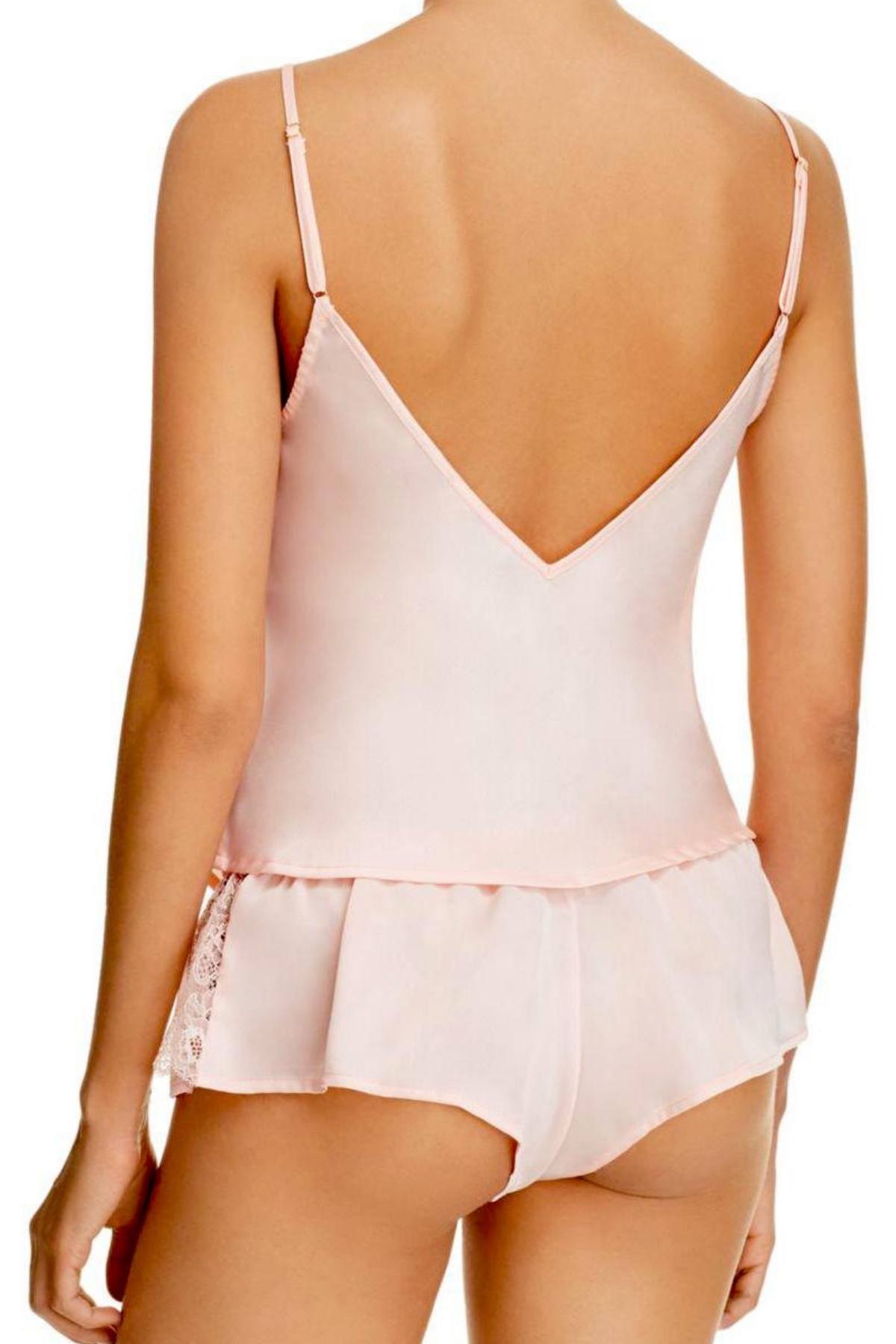 Sam Edelman Gossamer-Pink Cami/Tap-Pant Sleep Set