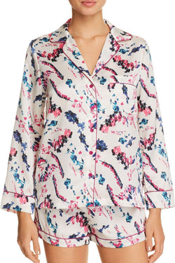 Sam Edelman Ivory Abstract-Floral 2-Pc PJ Set thumbnail 1