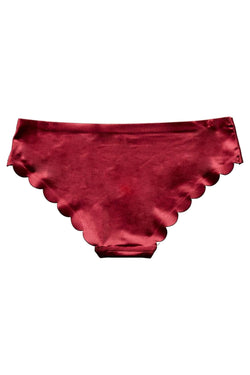 Sam Edelman Magenta Bonded Scalloped Hipster thumbnail 2