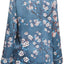 Sam Edelman Spring-Blue-Floral 2-Pc Satin PJ Set