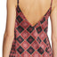 Sam Edelman Wine Windsor/Aztec-Printed Cami and Eye Mask Set