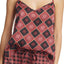 Sam Edelman Wine Windsor/Aztec-Printed Cami and Eye Mask Set