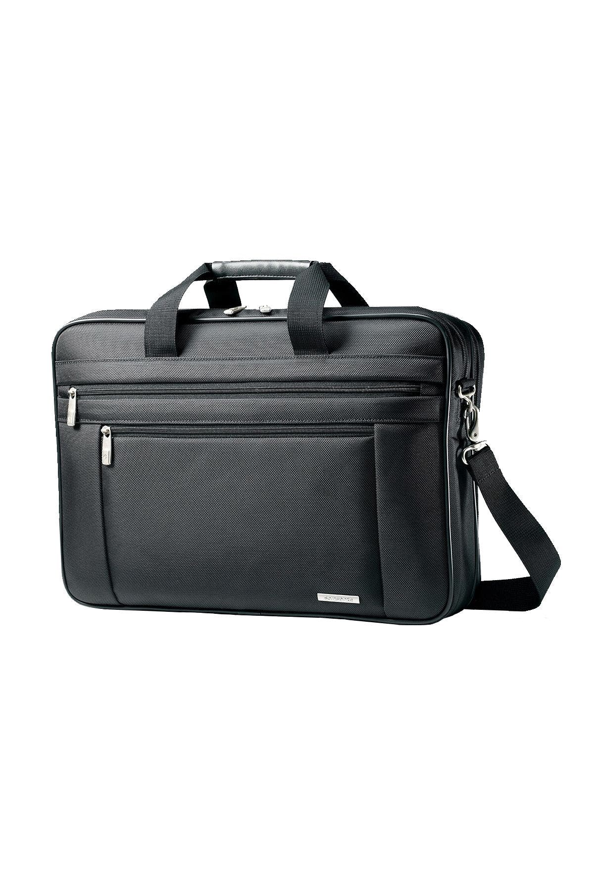 Samsonite Black Two-Gusset Classic Business 17'' Laptop Briefcase