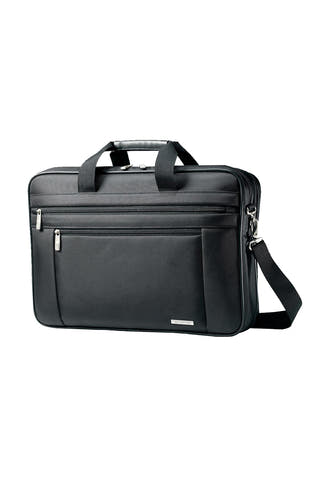 Samsonite Black Two-Gusset Classic Business 17'' Laptop Briefcase