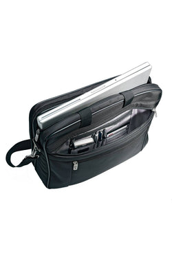 Samsonite Black Two-Gusset Classic Business 17'' Laptop Briefcase thumbnail 2