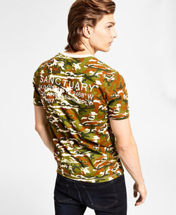 Sanctuary Camo Logo T-shirt All Over Camo thumbnail 2