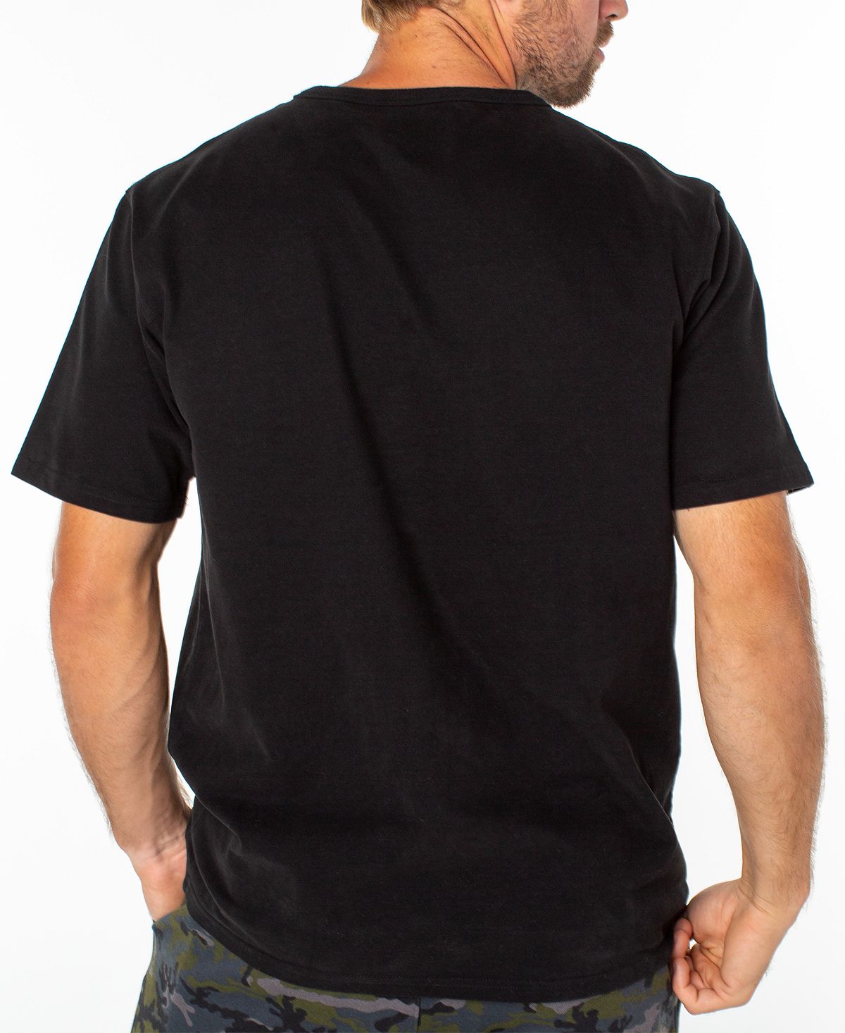 Sanctuary Heavyweight Solid T-shirt Black