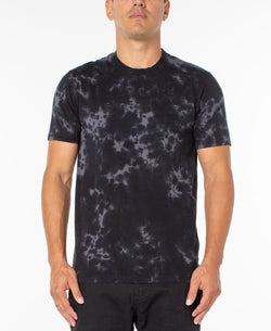 Sanctuary Lightweight Basic T-shirt Black Tie Dye thumbnail 1