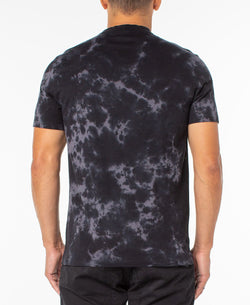 Sanctuary Lightweight Basic T-shirt Black Tie Dye thumbnail 2