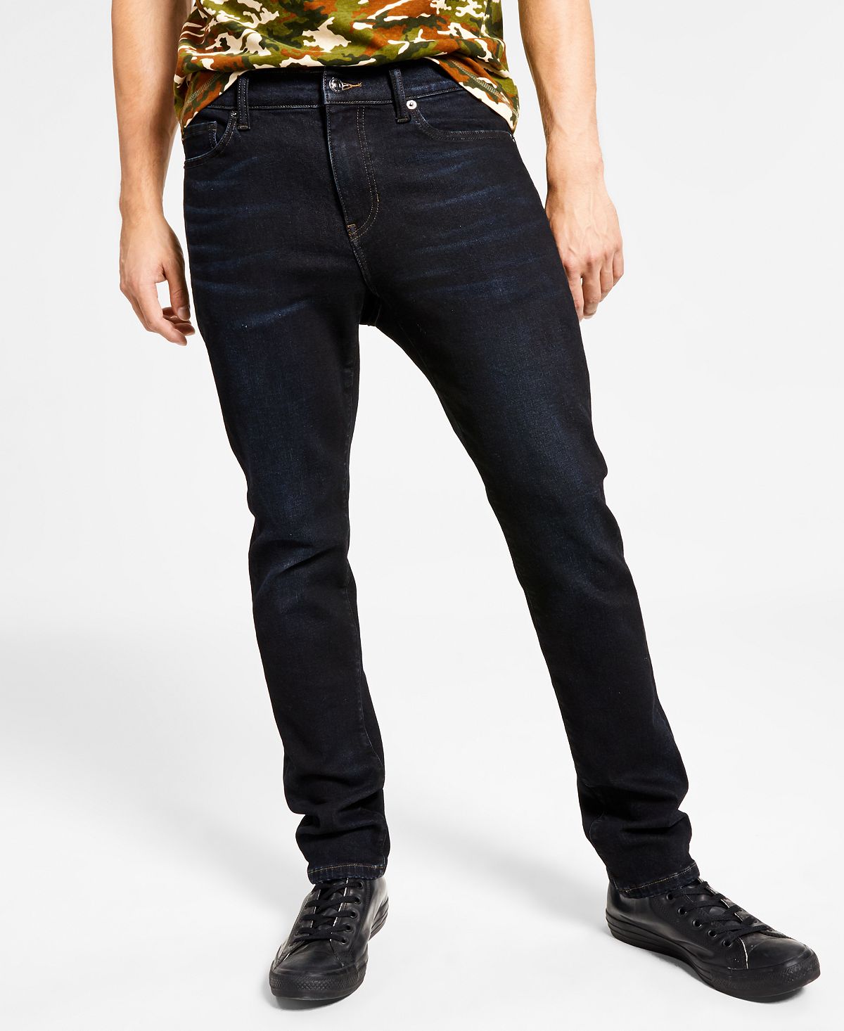 Sanctuary Slim-fit Jeans Overdye Blue