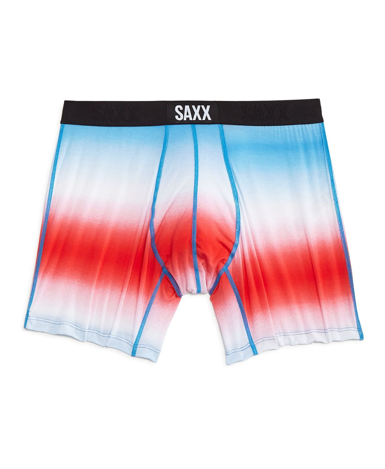 Saxx Underwear Vibe Boxer Modern Fit [width:one Size] White Diffusion Stripe