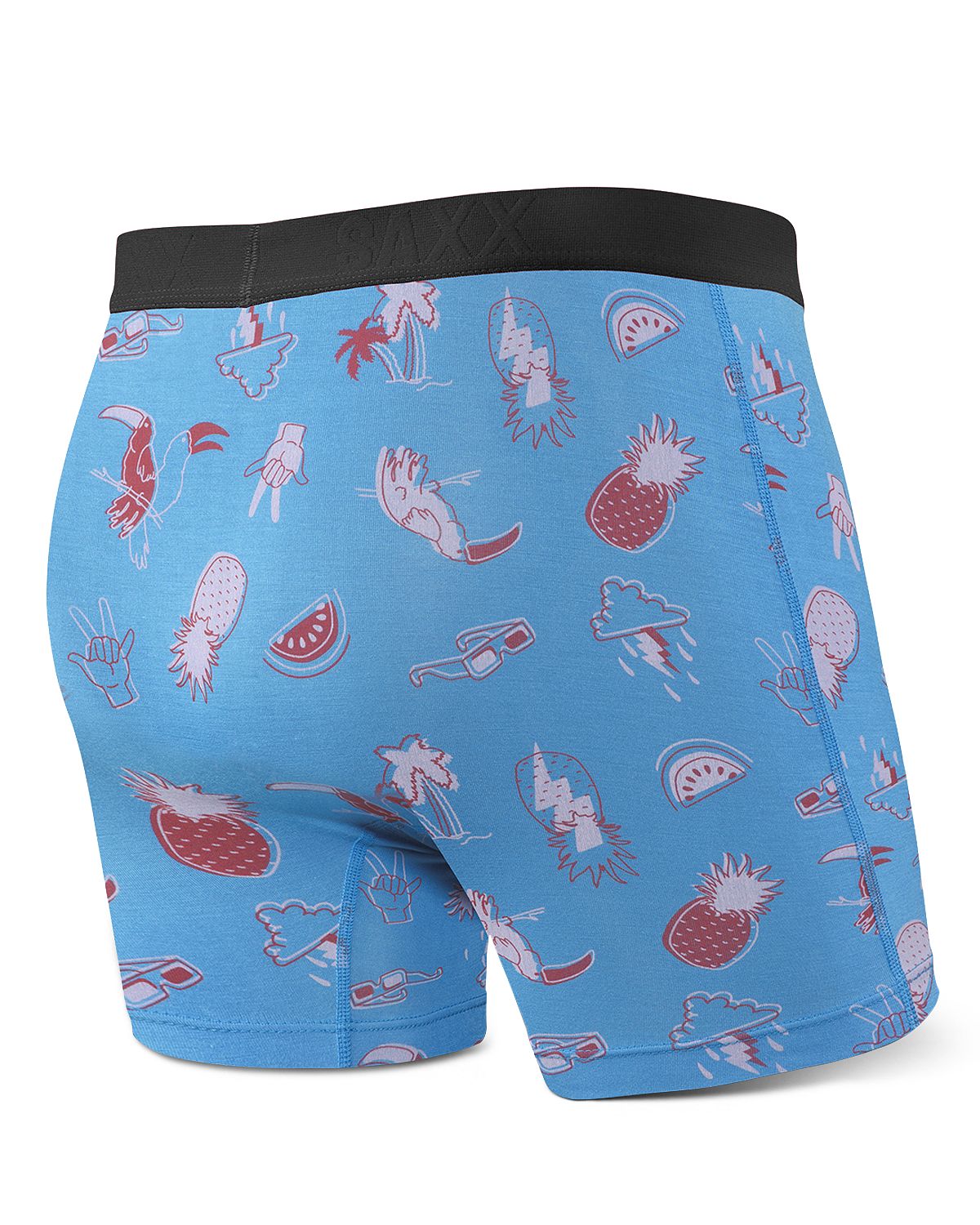 Saxx Vibe Boxer Briefs Blue