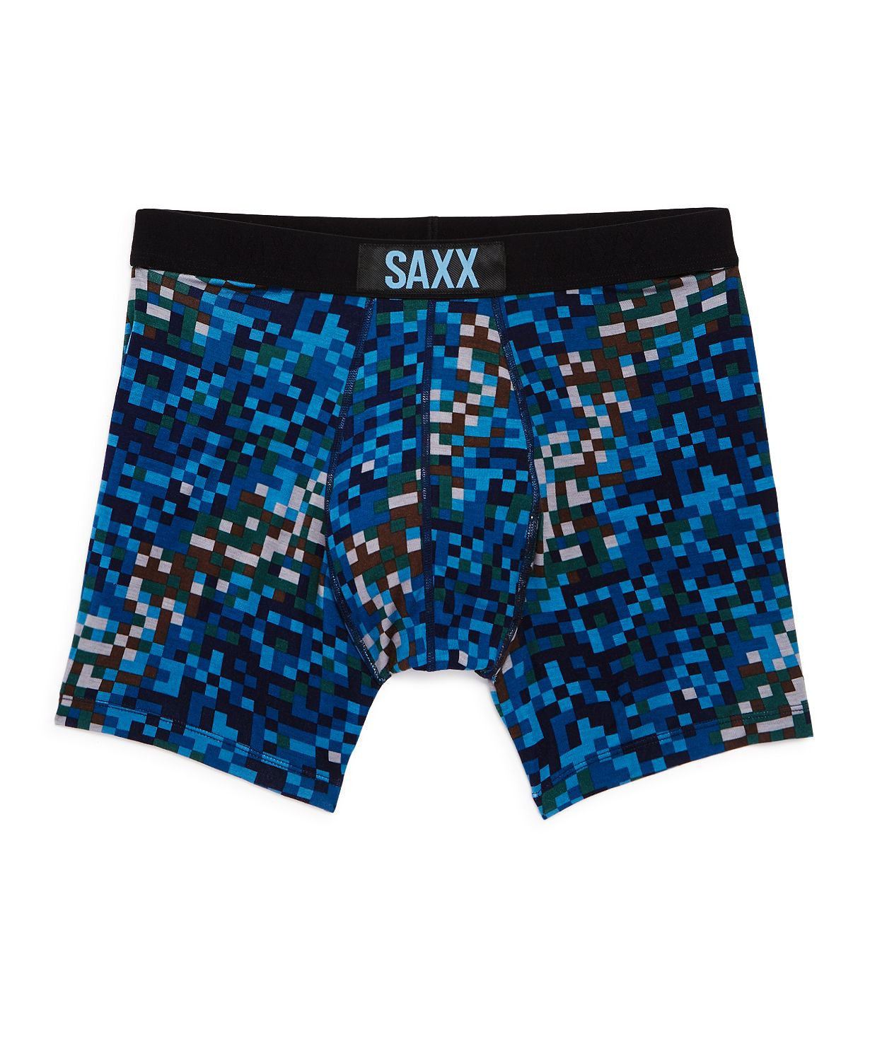 Saxx Vibe Pixelated Camouflage-print Boxer Briefs Ocean Camo – CheapUndies
