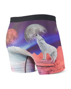 Saxx Volt Wolf Print Boxer Briefs Blood Moon thumbnail 2