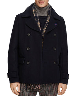 Scotch & Soda Caban Classic Fit Peacoat Night thumbnail 4