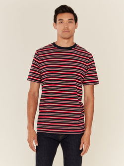 Scotch & Soda Classic Printed Jersey Crewneck Tee thumbnail 3
