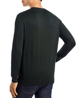 Scotch & Soda Crewneck Classic Fit Sweater Military thumbnail 2