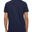 Scotch & Soda Diamond-print Pique Regular Fit Polo Shirt Combo B