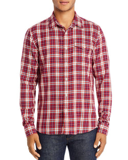 Scotch & Soda Flannel Regular Fit Plaid Shirt Combo B thumbnail 1
