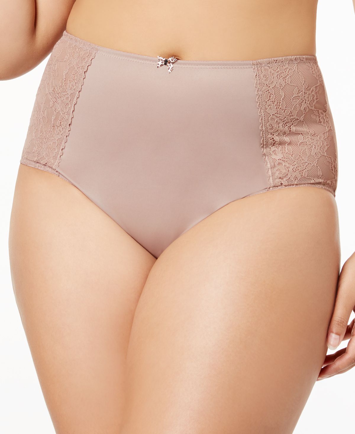 Sculptresse By Panache Chi Chi Plus Lace-panel Brief 7692