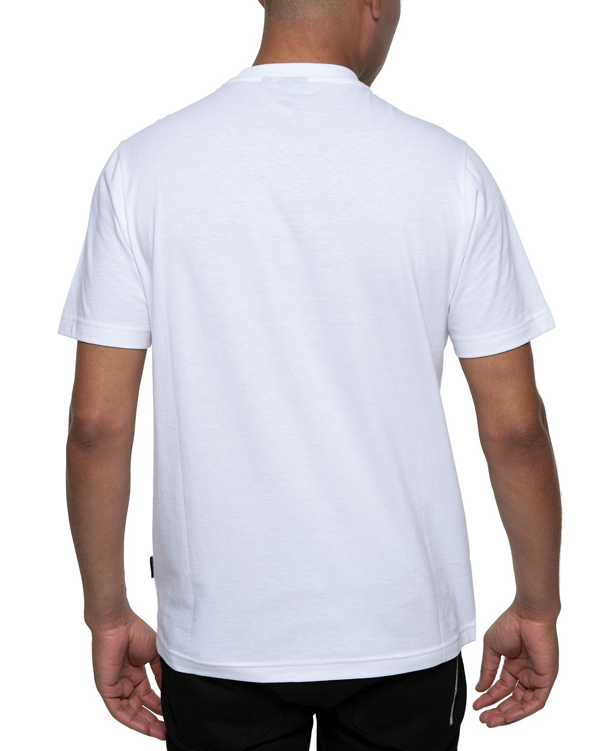 Sean John Beaded Dream Big Tiger T-shirt Bright White