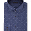 Sean John Classic/regular Fit Blue Print Dress Shirt Night Blue