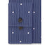 Sean John Classic/regular Fit Blue Print Dress Shirt Night Blue