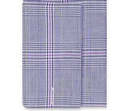 Sean John Classic/regular-fit Blue Plaid French Cuff Dress Shirt Blue Velvet thumbnail 2
