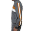 Sean John Coloblocked Faux Suede Track Jacket Smoke Grey
