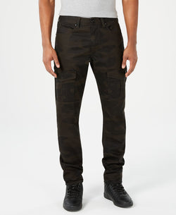 Sean John Flight Slim-straight Jeans Black Camo thumbnail 1