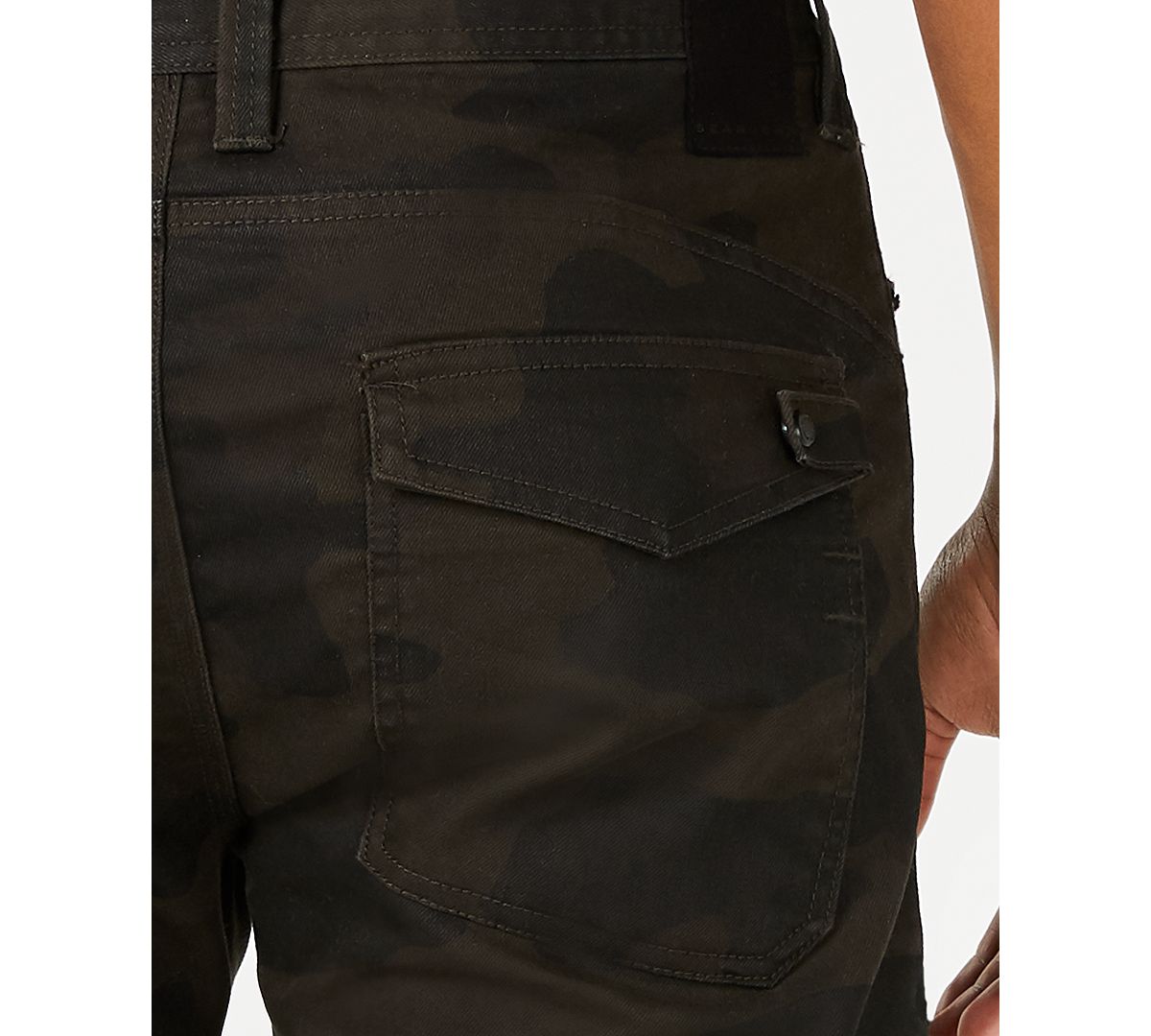 Sean John Flight Slim-straight Jeans Black Camo