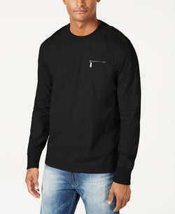 Sean John Knit Flight Shirt Jet Black thumbnail 1