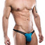 Secret Male Black/Jade Colorblock Thong