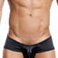 Secret Male Black Shiny Cheeky Square-Cut Bulge Brief