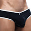 Secret Male Black/White Colorblock Mesh Back Brief