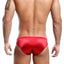Secret Male Red Frilly-Trim Slip Brief