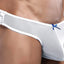 Secret Male White Lace-Back Cheeky Bikini Brief