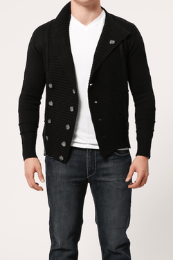 Seduka Black Asymmetric Sweater thumbnail 2