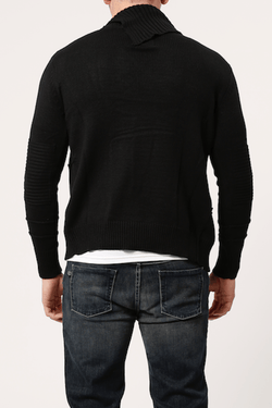 Seduka Black Asymmetric Sweater thumbnail 3