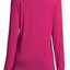 Sesoire Cherry-Pink Lace-Neck Long-Sleeve Lounge Top