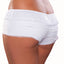 Seven 'Til Midnight White Ruffle Bootyshort