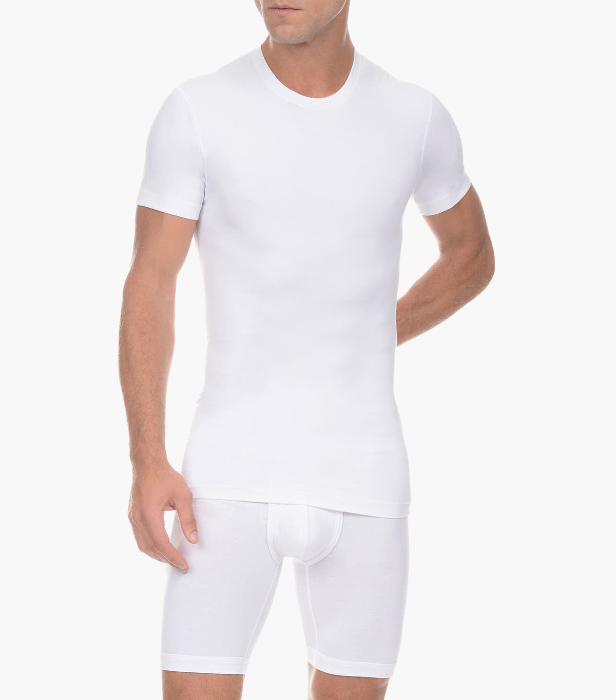 Shapewear Form Crewneck White