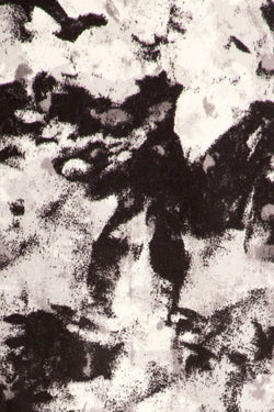 ShoSho Black/White Abstract-Print A-Lined Dress thumbnail 3