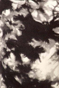 ShoSho Black/White Tie-Dye Print Jogger thumbnail 4